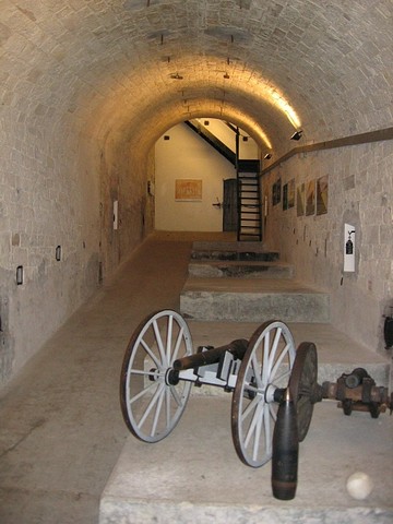 Festungsmuseum Fort Oberer Kuhberg, Hauptpoterne